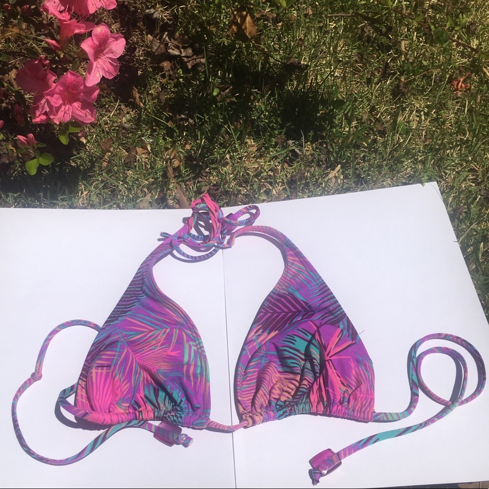 Tropical Floral H&M Bikini Top